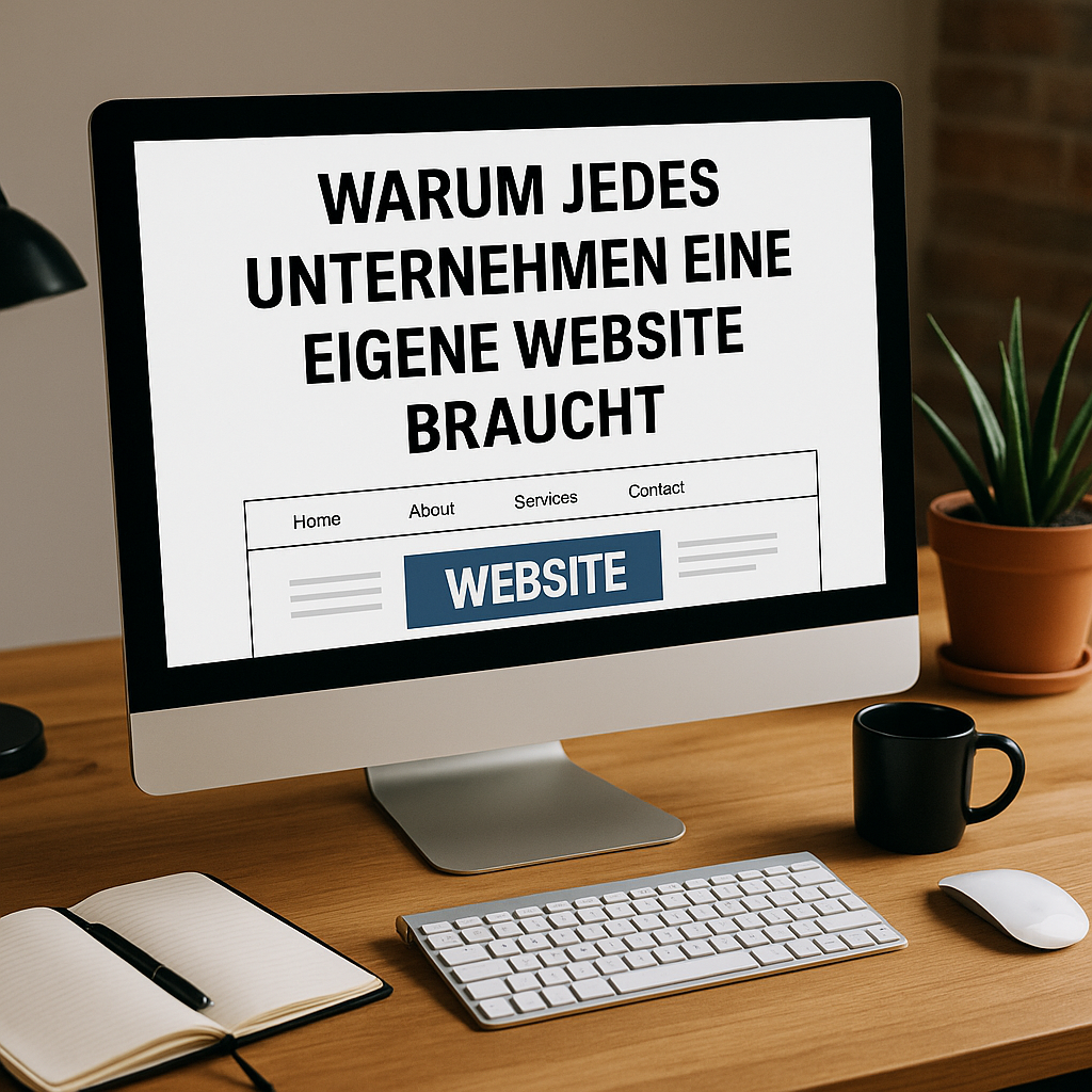 Warum jedes Unternehmen eine eigene Website
braucht