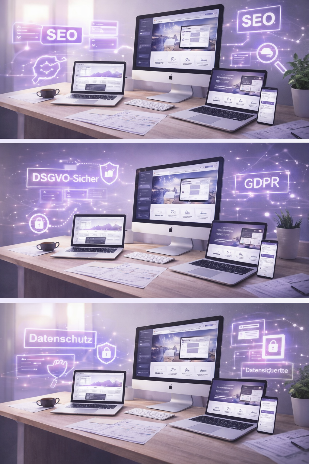 Webseiten Komplettpaket Vorschau